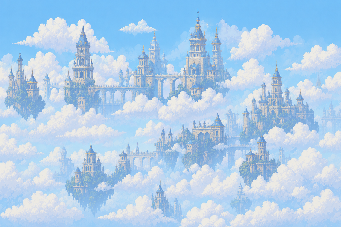 Parallax sky layer